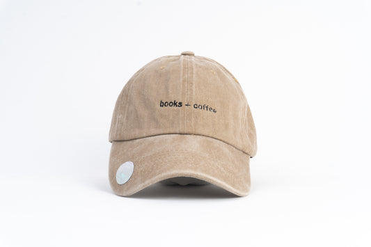 Gorra "books + coffee"