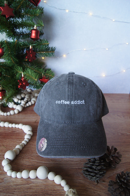 Gorra "coffee addict"