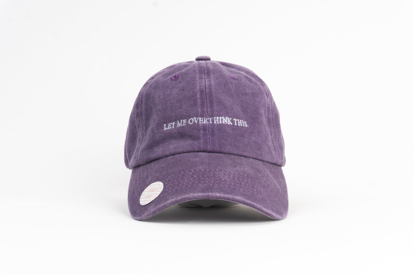 Gorra "Let me overthink this"